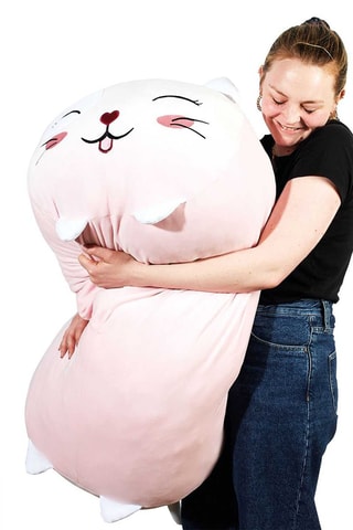 Peluche coussin chat - Dès la naissance