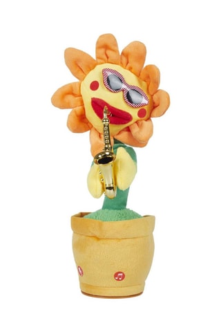 Peluche fleur dansante