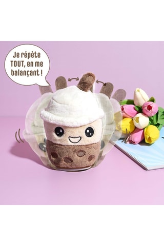 Peluche Bubble Tea Anime Kawaii - Beige