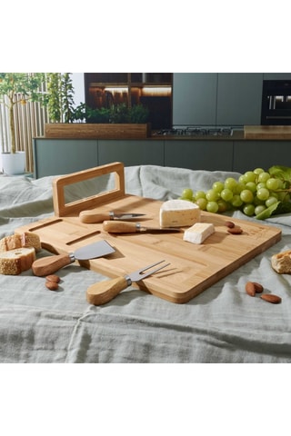 Planche à fromage en bambou  - 36 x 2 x 28 cm