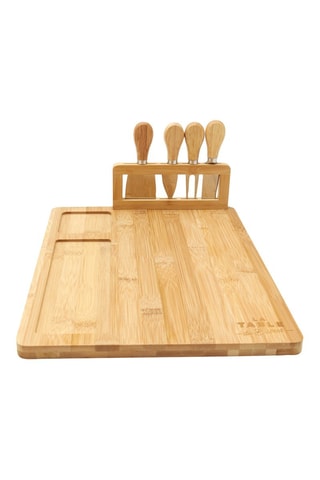 Planche à fromage en bambou  - 36 x 2 x 28 cm