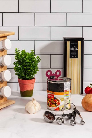 Présentoir à épices en bambou - 16 pots