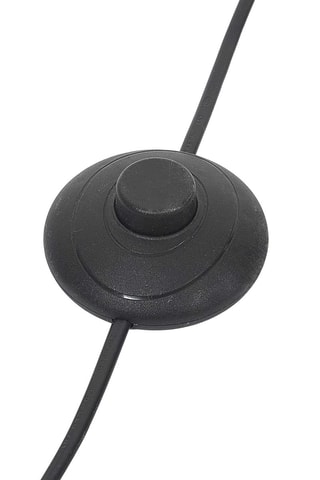 Lampadaire avec double abat-jour - Noir