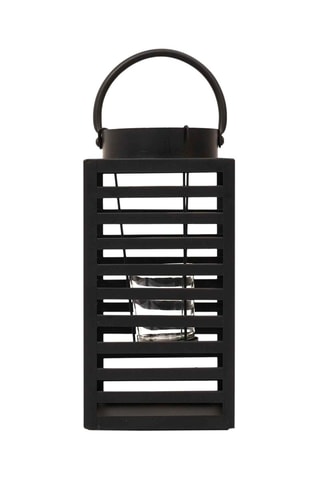 Lanterne Black Forest - 12 x 24 x 12 cm - Noir