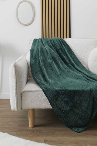 Plaid - Vert sapin - 120 x 150 cm