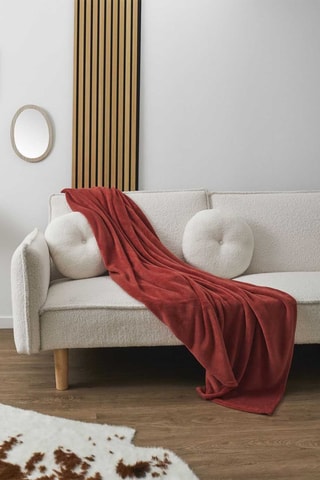 Plaid - Orange - 150 x 1 x 200 cm