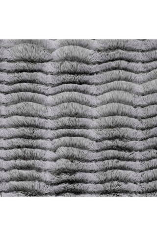 Plaid imitation fourrure Opulence - 140 x 200 cm - Gris foncé