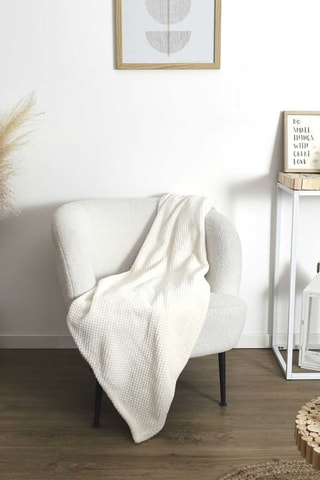 Plaid - Beige - 120 x 150 cm