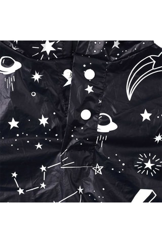 Cape de pluie à capuche - Bleu marine