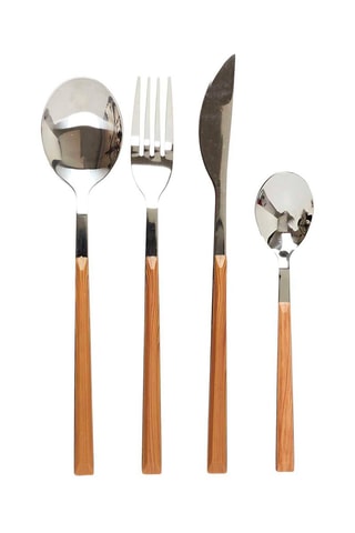 Ménagère en acier inoxydable - 16 pièces