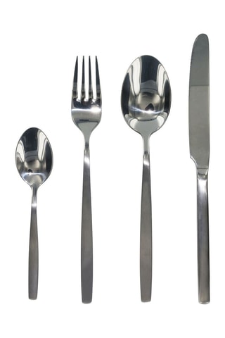 Ménagère en acier inoxydable - 16 pièces