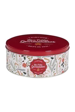 3 boites à biscuits - Rouge et blanc