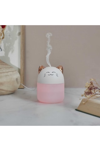 Diffuseur Chat LED Kawaii