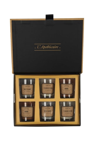 Coffret - 6 bougies parfumées