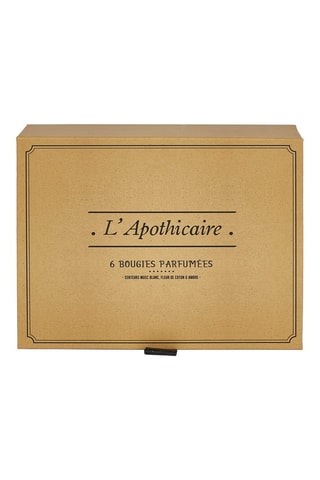 Coffret - 6 bougies parfumées