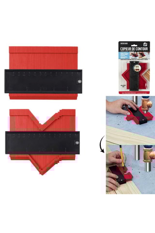 Copieur de contours - Noir et rouge