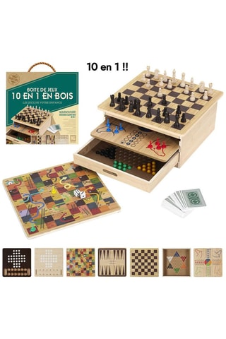 Jeu de société 10-en-1