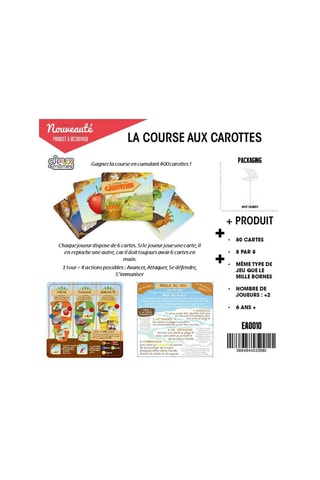 La course aux carottes - Dès 6 ans