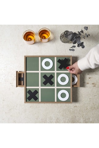 Jeu Tic Tac Toe - Beige