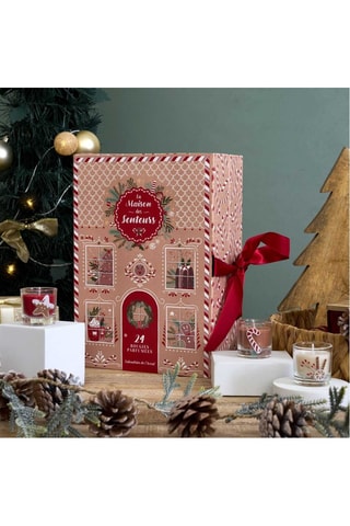 Coffret calendrier – 24 bougies parfumées