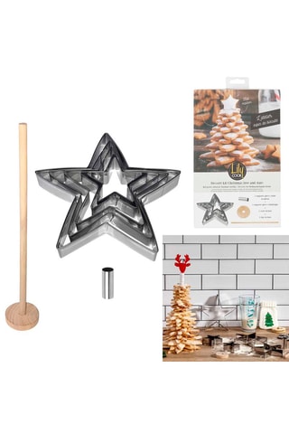 Coffret fabrique de biscuits Sapin de Noël