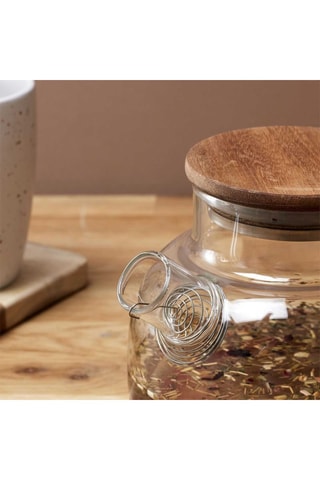 Théière en verre borosilicate - 90 cl