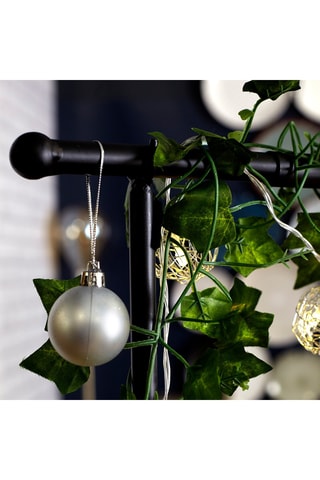 Barre de décoration de table ajustable - Noir - 139 à 250 cm