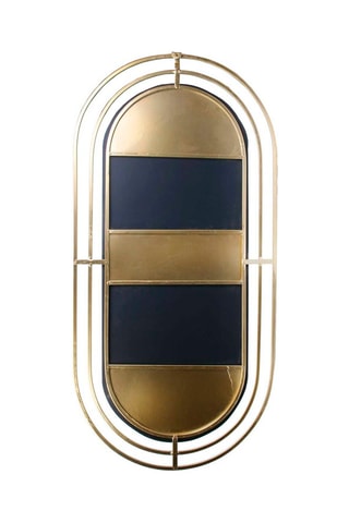 Miroir - 90 x 42,50 cm - Doré