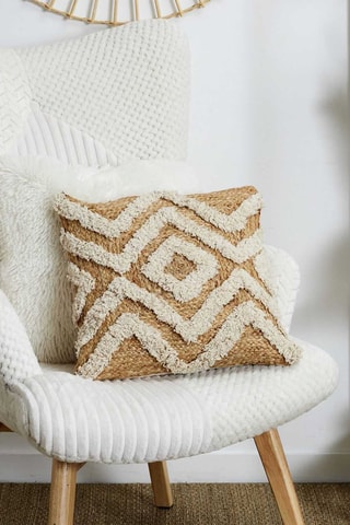 Coussin - Beige - 40 x 40 cm