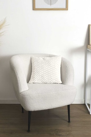 Coussin - Blanc - 40 x 8 x 40 cm