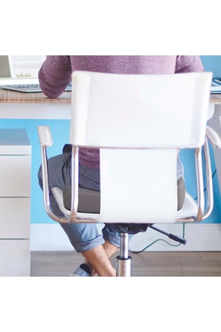 Coussin de posture massant et chauffant - 37 x 44 x 8 cm