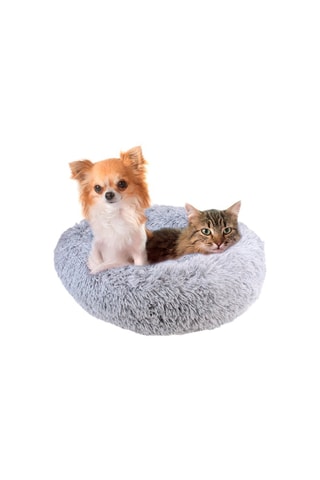 Coussin-lit pour chat - Gris - 60 cm