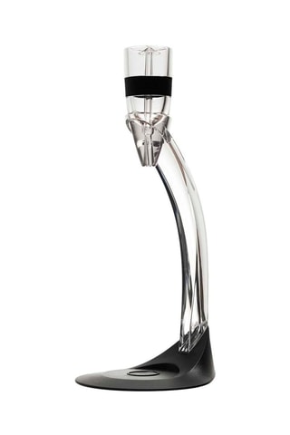 Aérateur de vin avec support - Noir