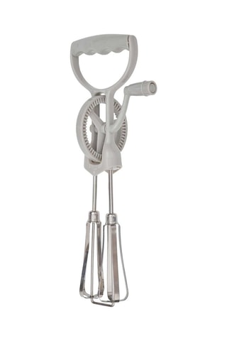 Batteur manuel en acier inoxydable - Gris