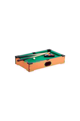 Table de billard miniature - Vert et marron