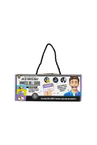 Jeu de cartes quizz années 90 et 2000 - A partir de 18 ans
