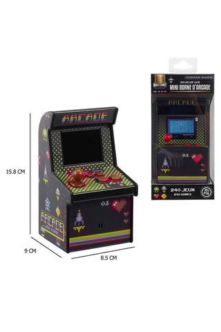 Mini borne d'arcade 240 jeux