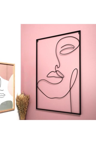 Tableau filaire - 60  x 90 cm - Noir