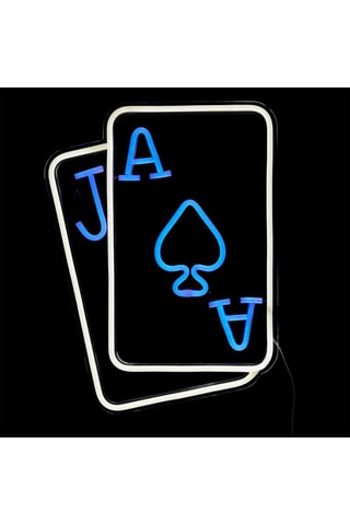 Lampe LED à effet néon - Bleu