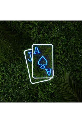 Lampe LED à effet néon - Bleu