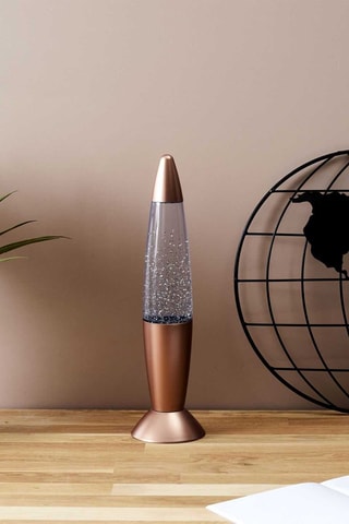 Lampe LED à paillettes - 
Cuivre