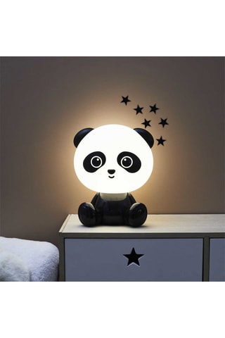 Lampe veilleuse panda LED - Blanc et noir