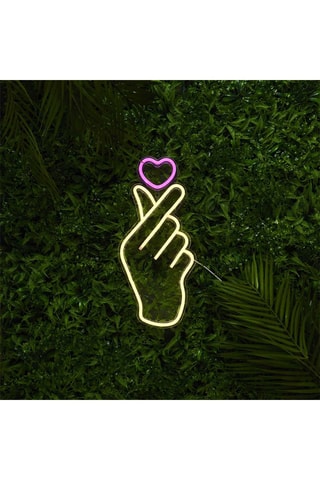 Lampe LED à effet néon - Rose