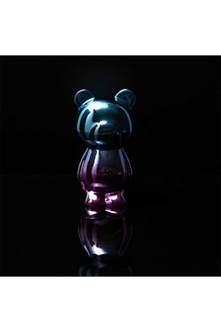 Sculpture d'ours Crazy - 11,2 x 11,2 x 21,5 cm