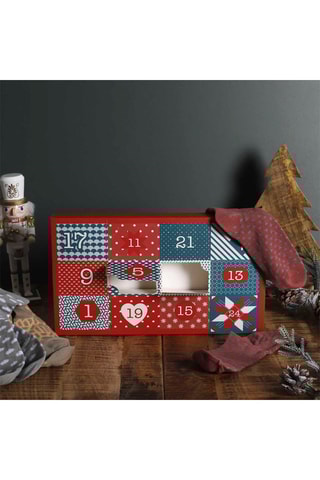 Calendrier de l'Avent 12 paires de chaussettes