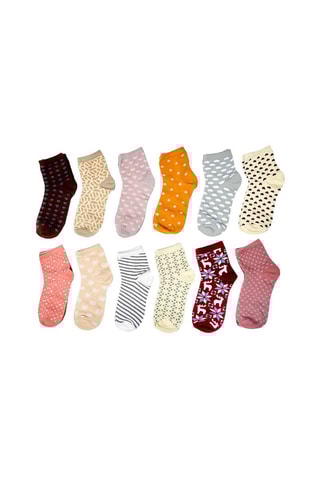 Calendrier de l'Avent 12 paires de chaussettes