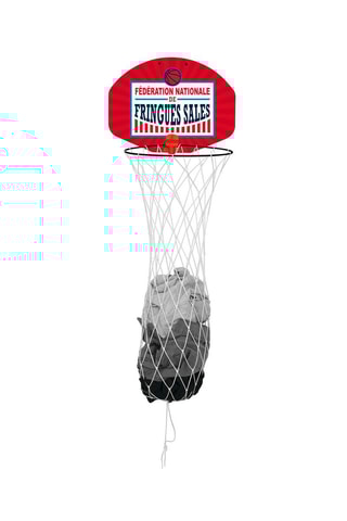 Panier à linge sale Basket Ball - Rouge