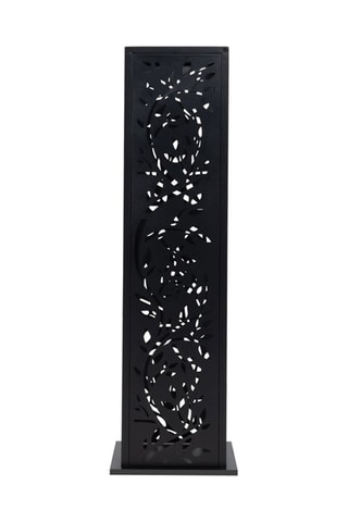 Range bûches vertical ajouré avec motifs 112cm