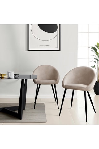 2 chaises Dory - 54 x 77 x 52 cm