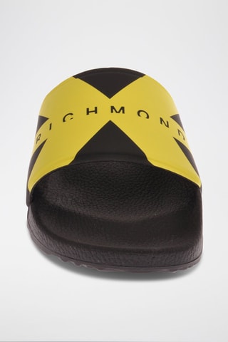 Mules - Preto e amarelo